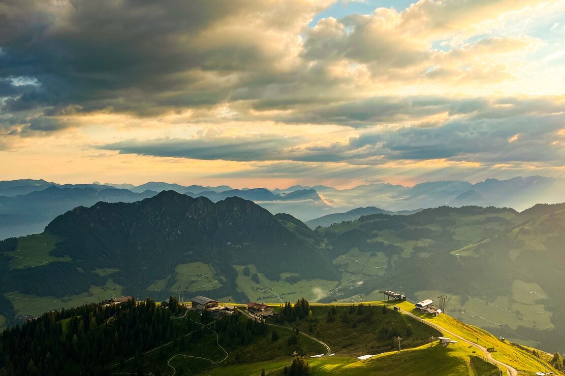 Morning mood around the Wiedersberger Horn Alpbach, CCE hiking villages | © Tanja Stahl und Jennifer Hudec