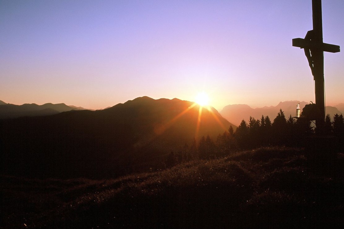 Sonnenaufgang auf dem Voldöppberg (Voldöpper Spitze)