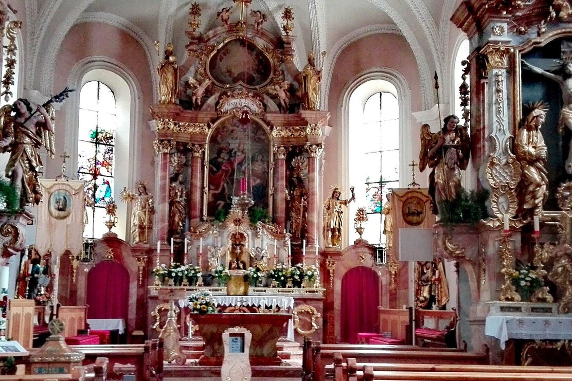 Pfarrkirche Alpbach Innenansicht