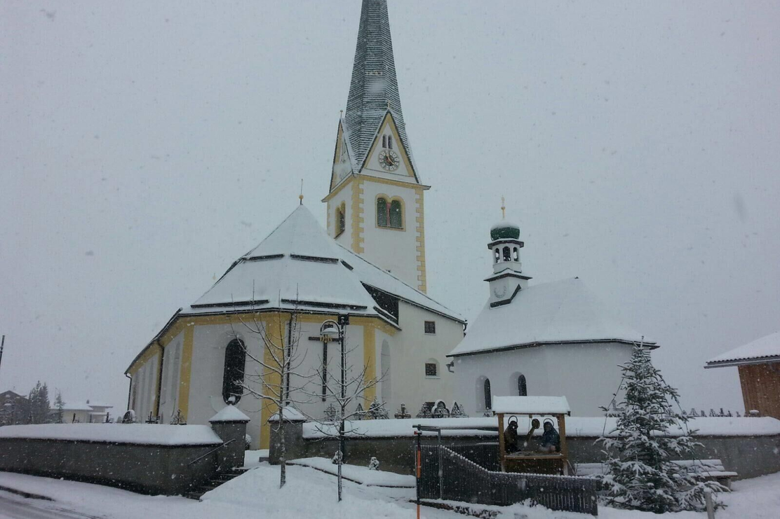 Kirche Brandenberg  Winter