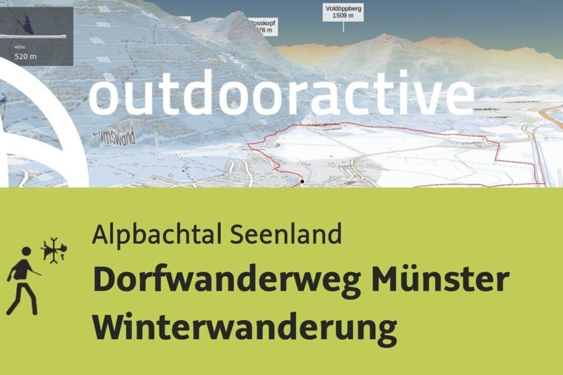 Winterwanderung im Alpbachtal Seenland: Dorfwanderweg Münster Winterwanderung