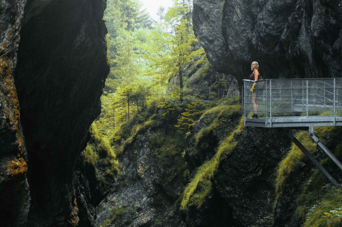 Aussichtsplattform Tiefenbachklamm | © Long Nong Huang