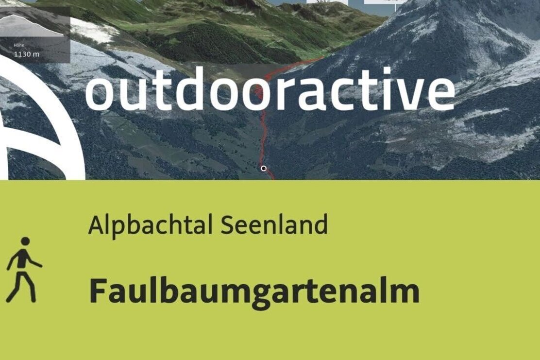 Wanderung im Alpbachtal Seenland: Faulbaumgartenalm