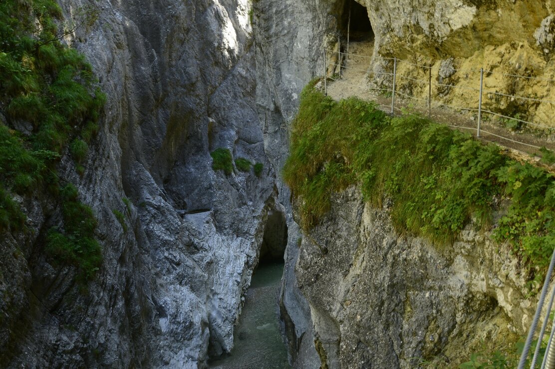 Blick aus der Kaiserklamm