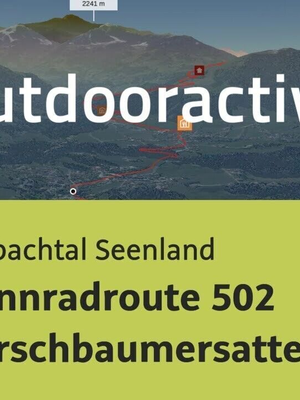Rennradtour im Alpbachtal Seenland: Rennradroute 502 Kerschbaumersattel