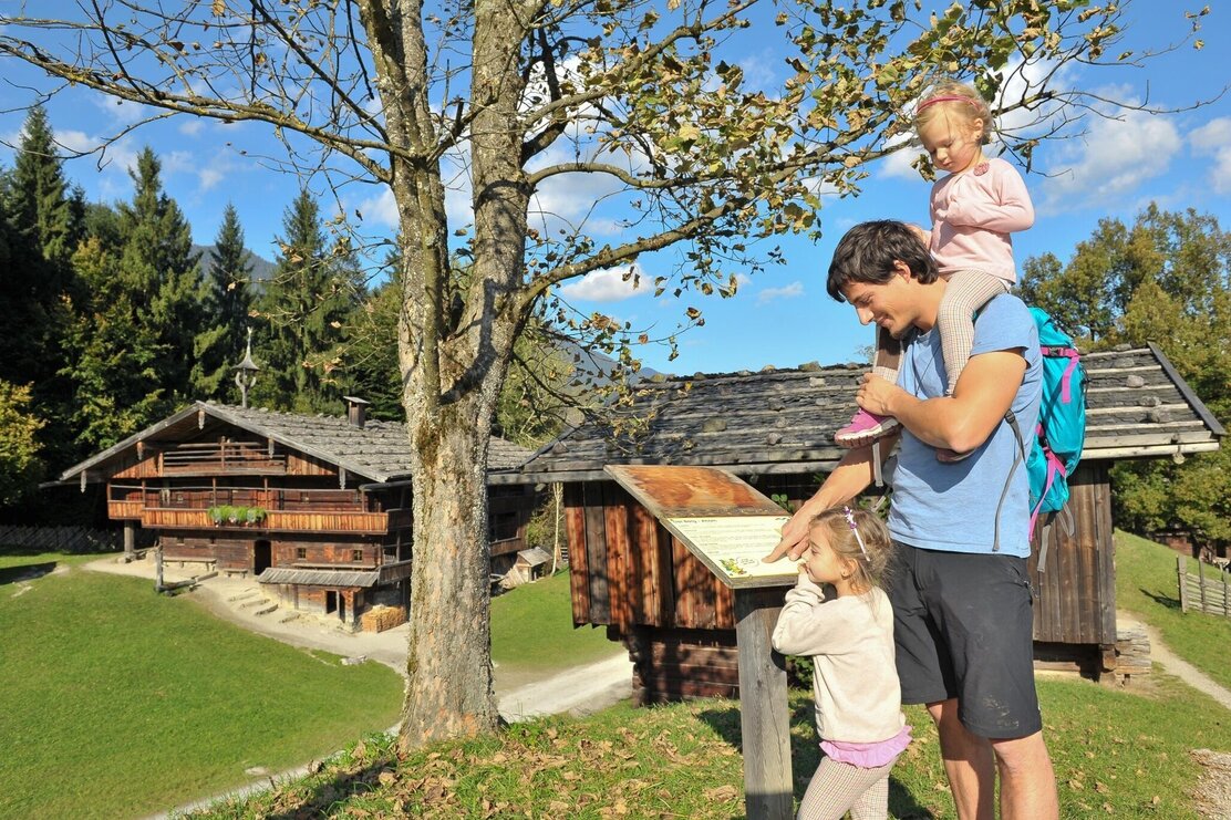 Museum Tiroler Bauernhöfe ist perfekt für Familien