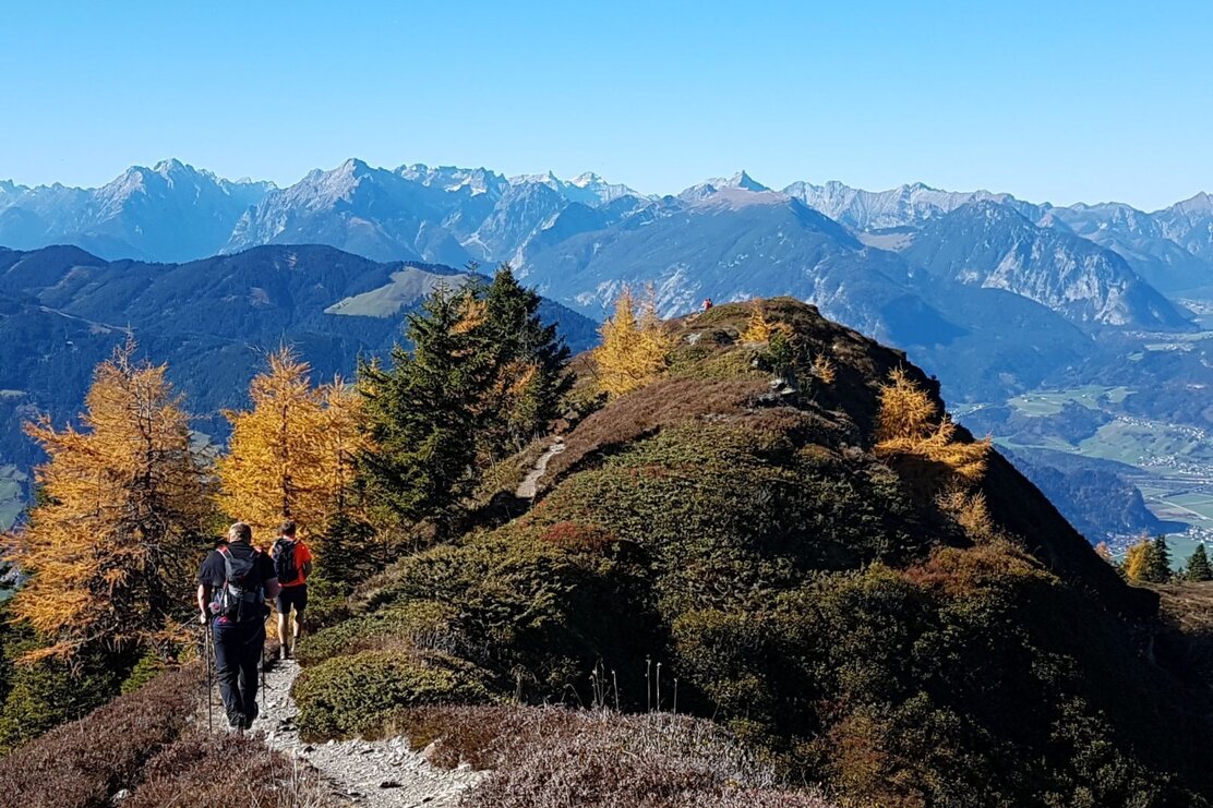 Herbstwanderung Reith im Alpbachtal Loderstein | © Magdalena Hechenblaikner