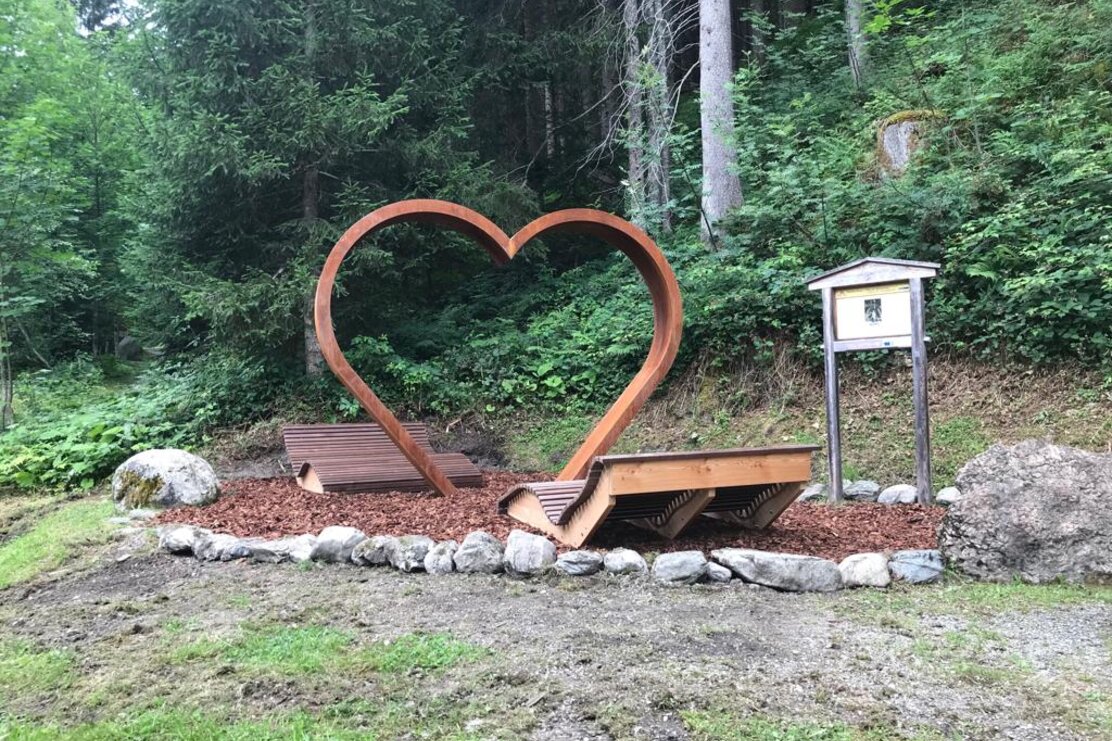 Herz am Mühlbachweg | © Josef Mück