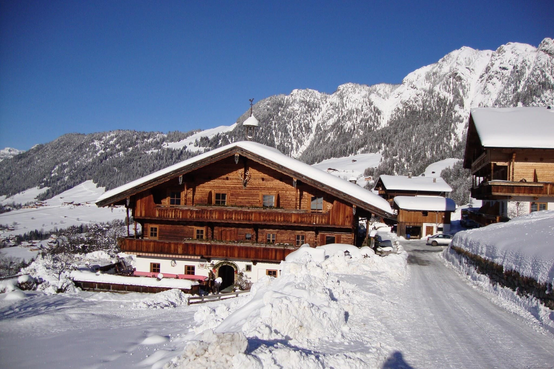 Alpenasthof Rossmoos im Winter