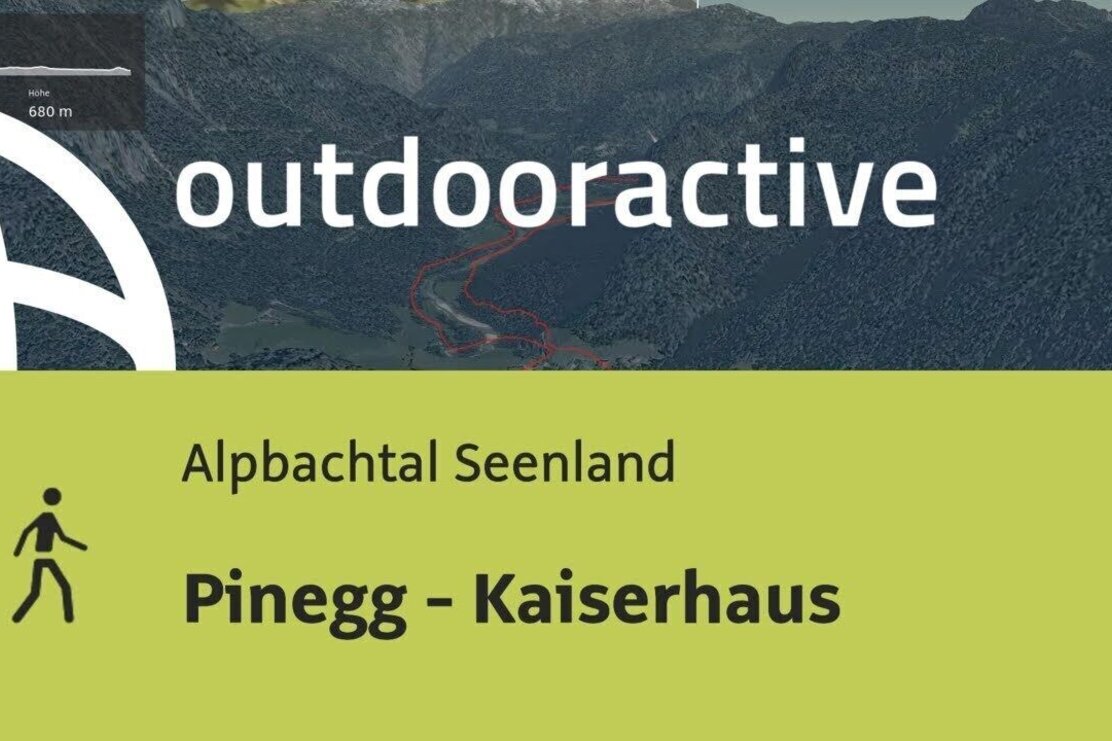 Wanderung im Alpbachtal Seenland: Pinegg - Kaiserhaus