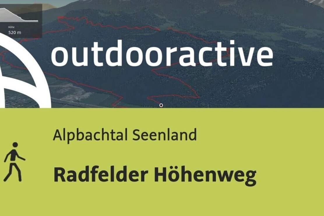 Wanderung im Alpbachtal Seenland: Radfelder Höhenweg