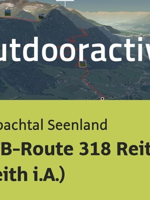 Mountainbike-tour im Alpbachtal Seenland: MTB-Route 318 Reither Kogel (Reith i.A.)