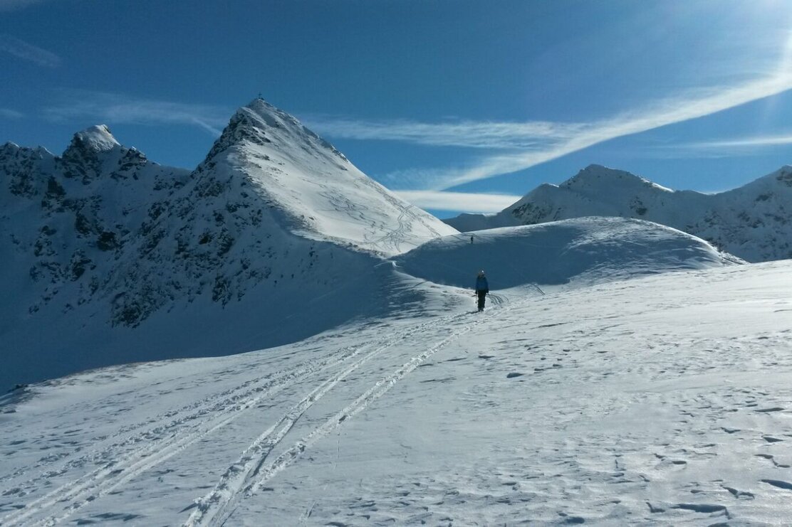 Skitour Sagtaler Spitze Standkopf Alpbach | © Claudia Ager