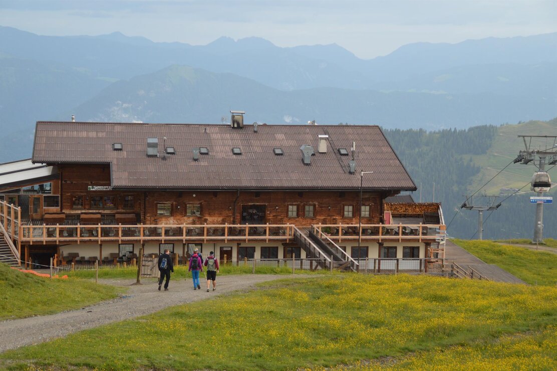 Berggasthof Hornboden im Sommer