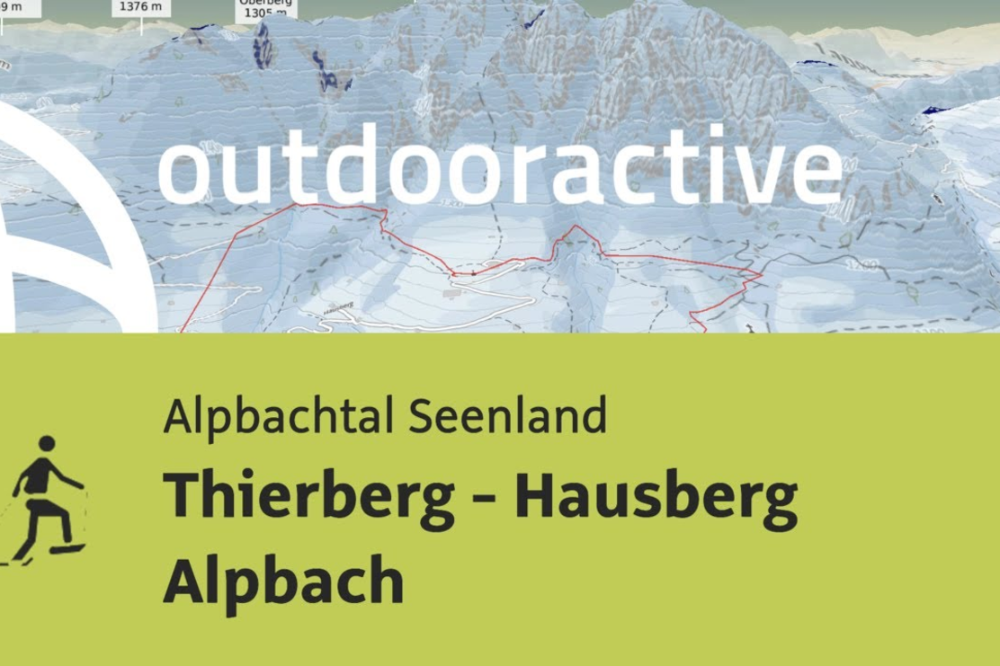 Schneeschuhwanderung im Alpbachtal Seenland: Thierberg - Hausberg Alpbach