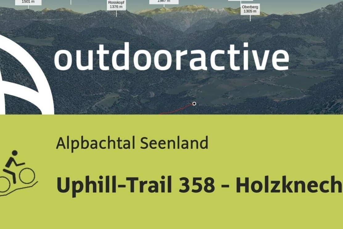 Mountainbike-tour im Alpbachtal Seenland: Uphill-Trail 358 - Holzknecht