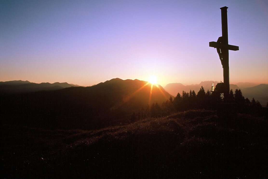 Sonnenaufgang auf dem Voldöppberg (Voldöpper Spitze)