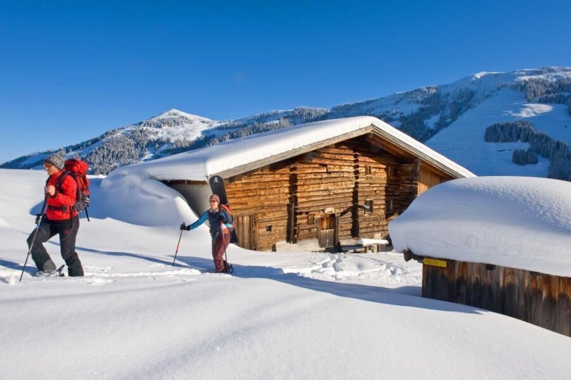 Aufstieg Skitour Alpbach