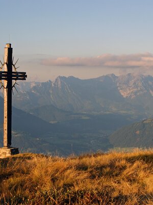 Wildschönau Roßkopf Gipfelkreuz | © Wildschönau Tourismus
