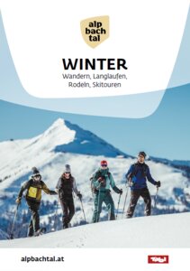 Winter panorama map