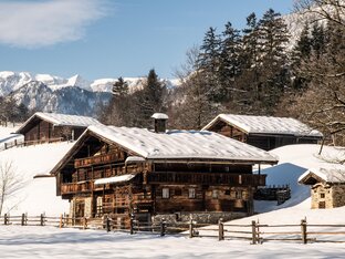 Museum Tiroler Bauernhöfe im Winter | © defrancesco