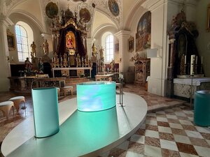 Glasaltar | © Pfarre Münster | Nina Mittermayer