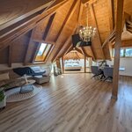 Photo of Family room, shower and bath, toilet, 1 bed room