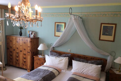 Nostalgie Schlafzimmer - Mohnblume