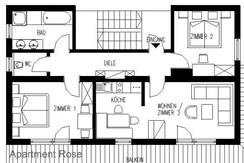 Grunddriss - App. "Rose"