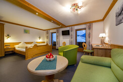 Wohn- und Schlafzimmer Gästehaus