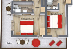 Plan Familiensuite Angerer