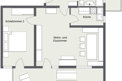 Familiensuite Alpenchalet Plan