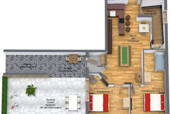 Familiensuite Tirol Plan EG