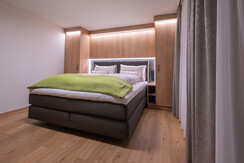 Schlafzimmer 1 Apartment Wiedersbergerhorn