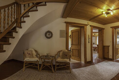 Moaeben Alpbach. Panorama Garderobe