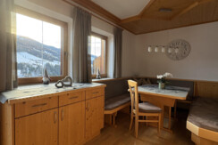 Moahof Zuhaus Appartement Sagtalerspitz Wohnküche