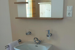 4 Zimmer sind im App 9 mit Waschbecken ausgestatte