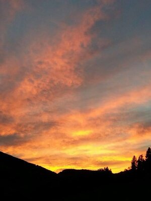 Sonnenuntergang | © Aussermooserhof