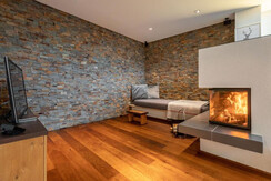 Villa Bergl.21-Wohnzimmer mit Kuschelecke