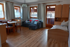 Wohnraum mit Zustellbett