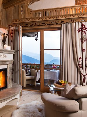 Suite mit Kamin | © Fam. Kostenzer