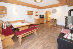 Wohnraum Chalet Innertal