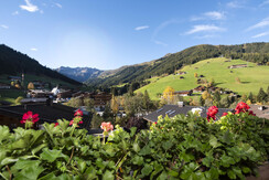 Ausblick Sommer Chalet Innertal