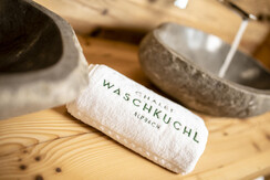 Badezimmer Reith Chalet Waschkuchl Alpbach