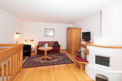 Maisonettenzimmer Gratlspitz Wohnraum