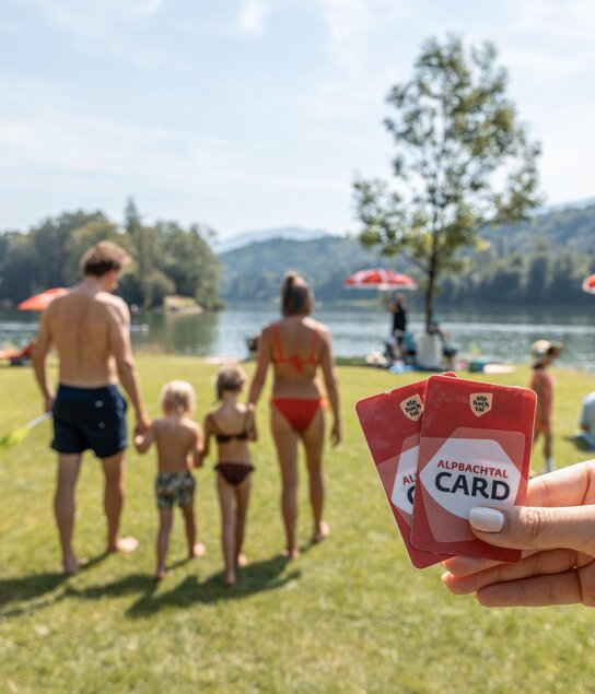 Reintalersee Familie Alpbachtal Card Gästekarte Kr