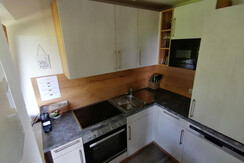 Küche in der Ferienwohnung