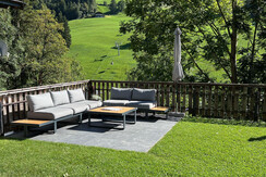 Garten mit Lounge