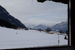 Blick aus dem Fenster Wohnzimmer