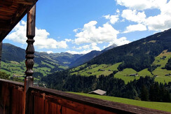 Appartement Wiedersberger Horn - Balkon Aussicht